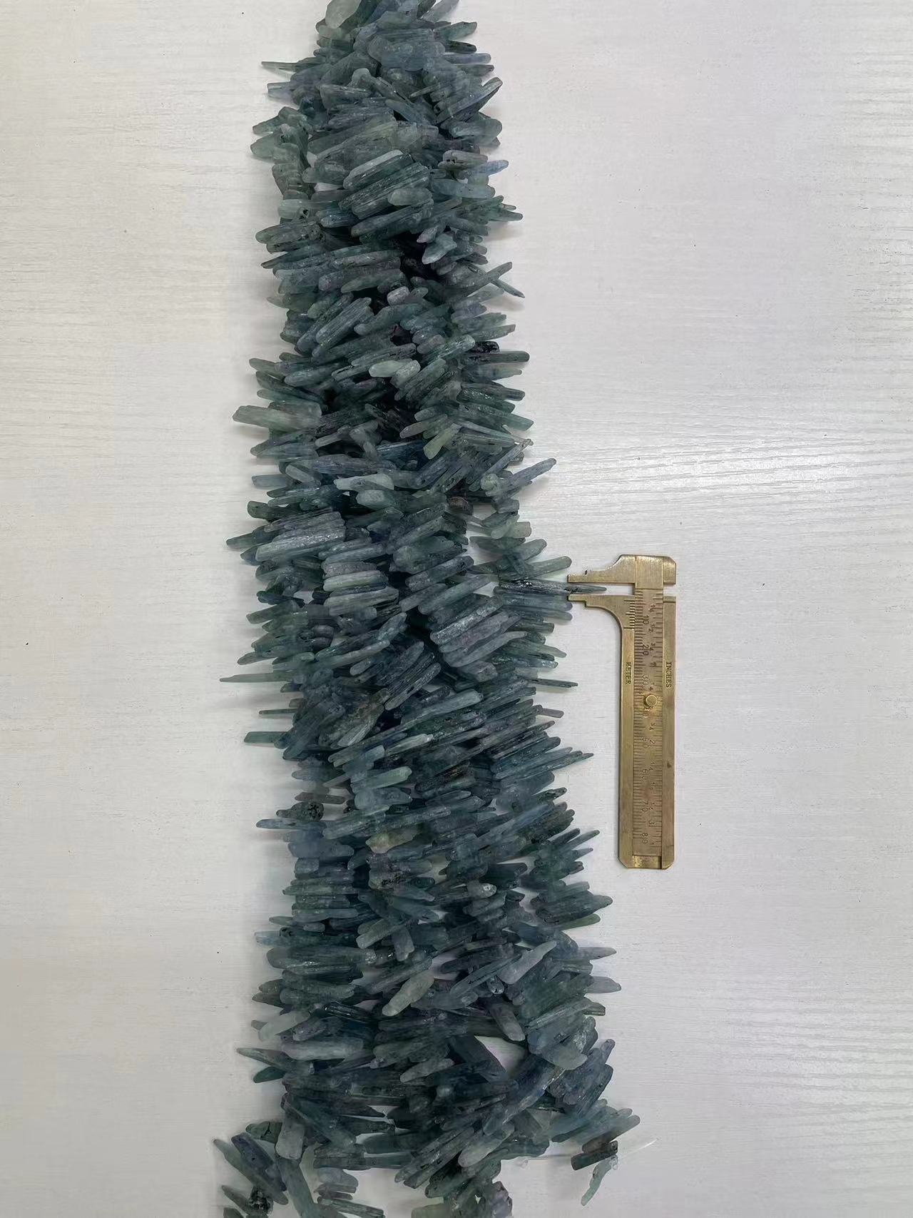 Kyanite Pillar,Body Drilled,Diameter 3 mm,Longness 20-32mm