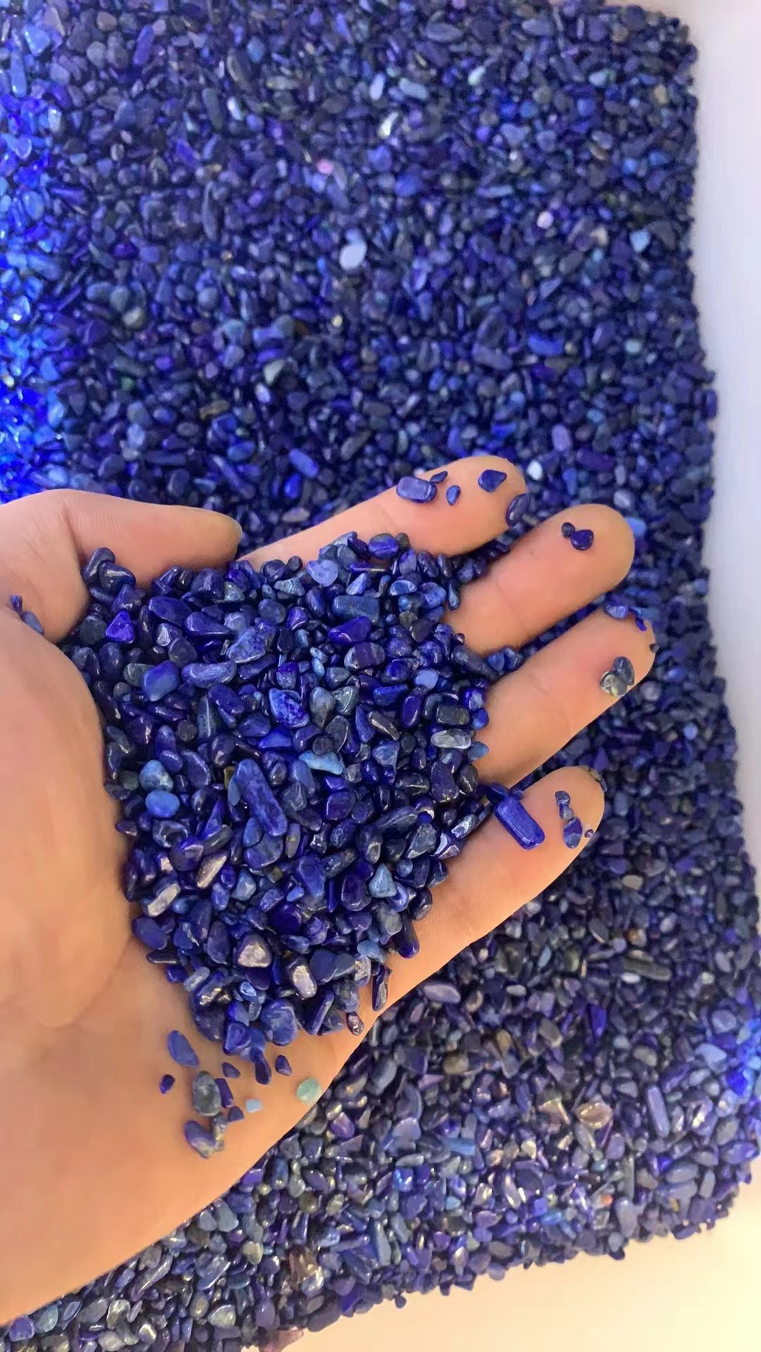 Lapis Lazuli,Round Corner,Sizes 3-5 mm