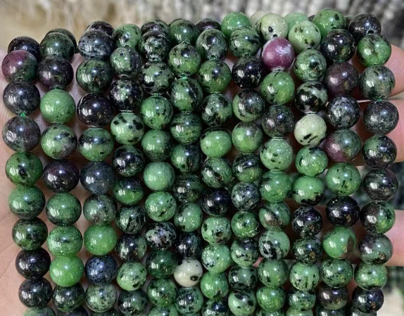 Epidote(Zoisite) Round Beads