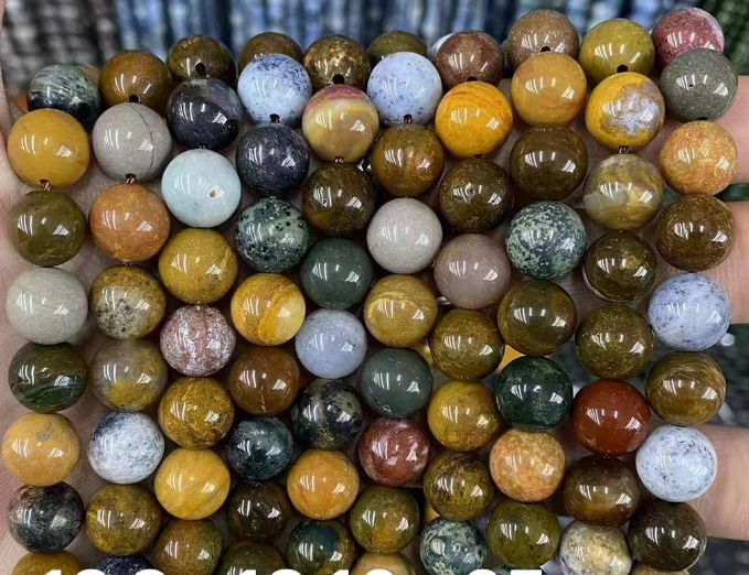 Ocean Jasper Round Beads