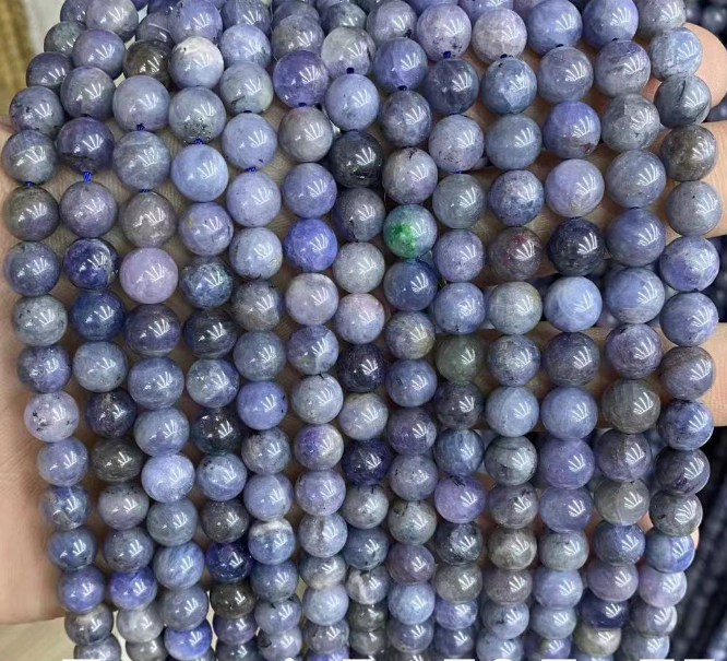 Tanzanite Round Beads,AB Grade