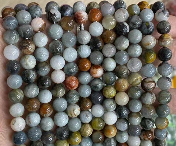 Eagle Eye Round Beads,AB Grade