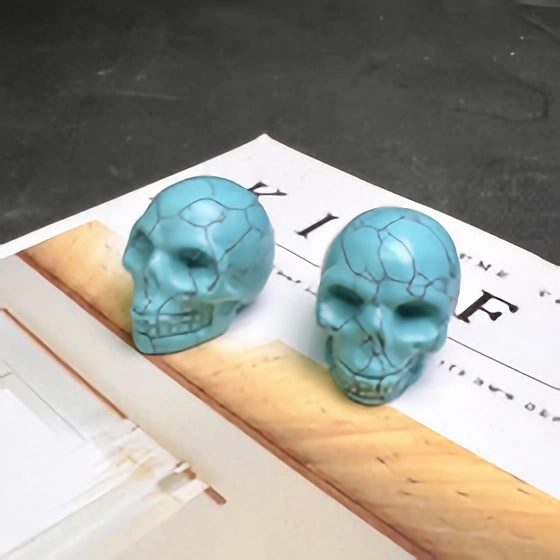 Turquoise(synthetic) Skull