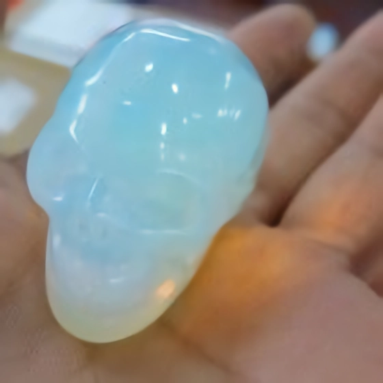 Opalite Skull