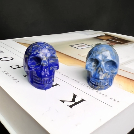 Lapis Lazuli Skull