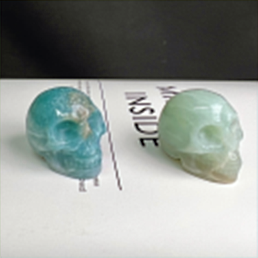 Amazonite Skull