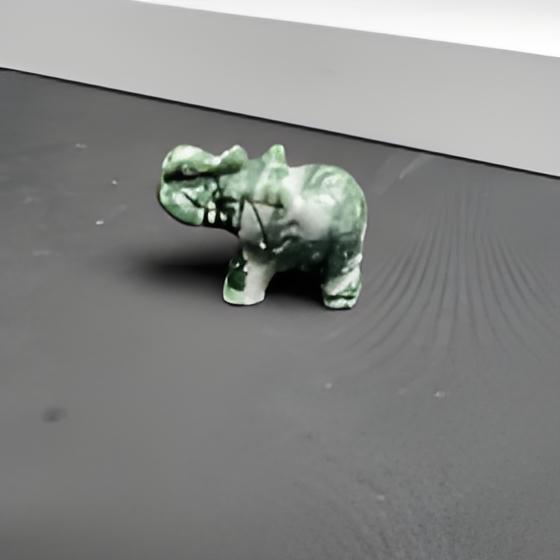 Green Jade Elephant