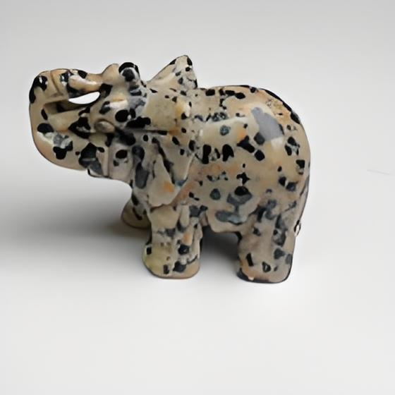 Dalmatian Jasper Elephant