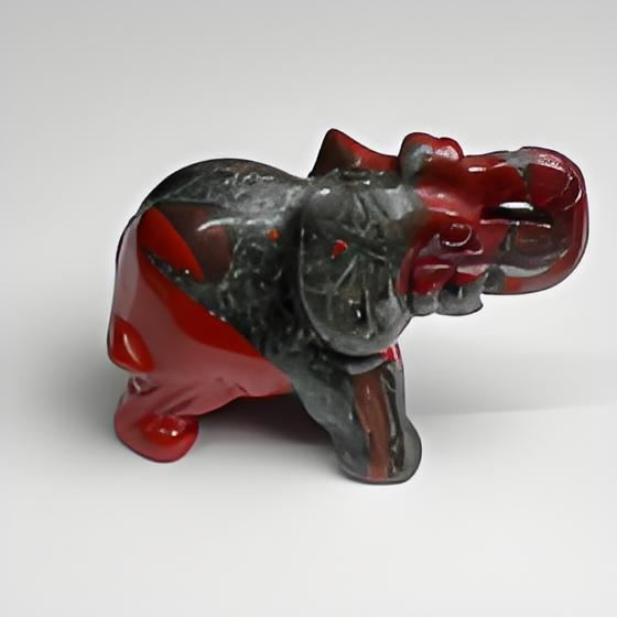 African Blood Stone Elephant