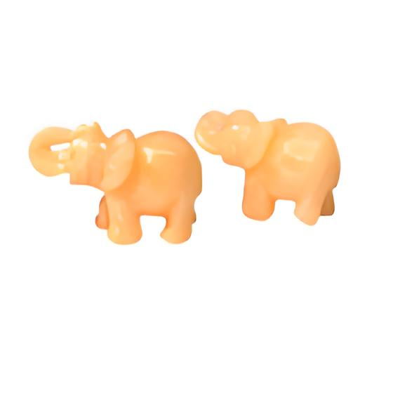 Yellow Jade Elephant 