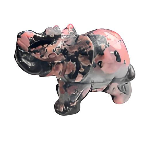 Rhodonite Elephant