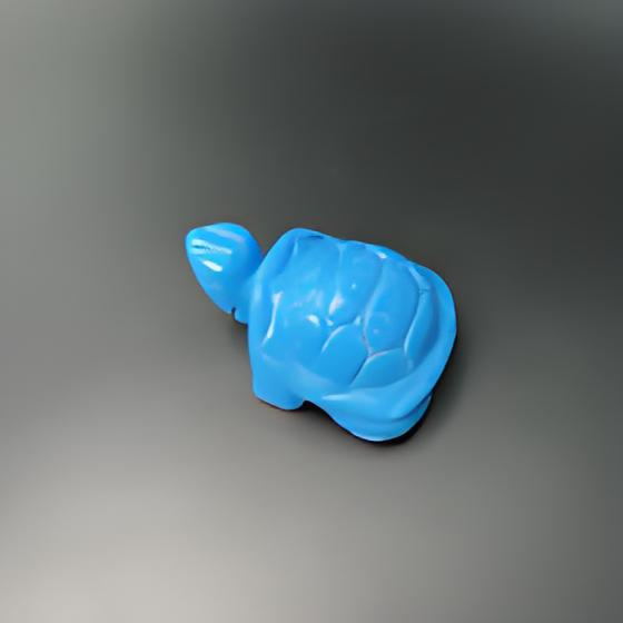 Blue Turquoise(Synthetic) Turtle