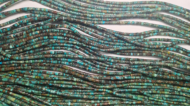 Turquoise Heishi,4-5mm