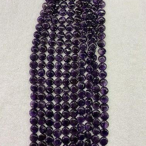 Amethyst Flat and Round Beads A+ Grade